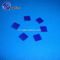 50 мм квадратный синий оптический стеклянный фильтр QB21